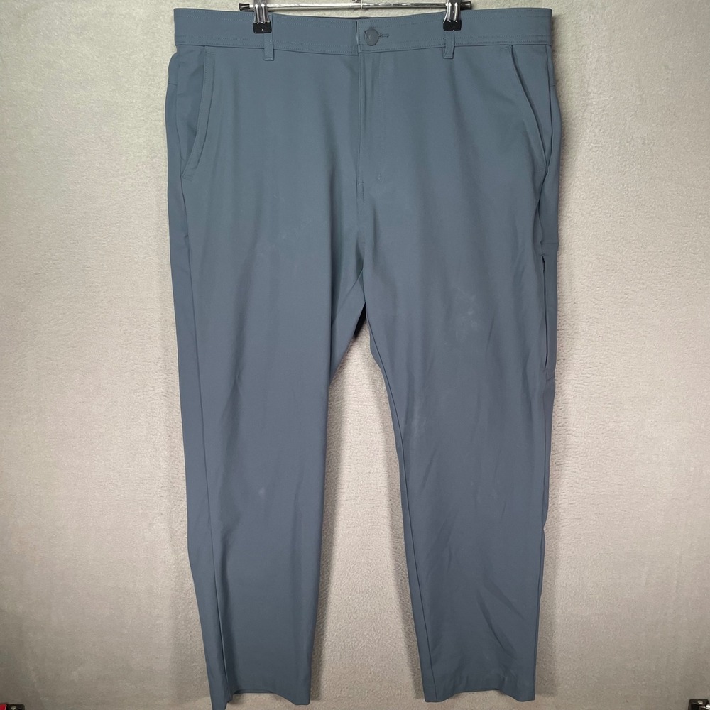 Hurley Pants Mens 36x32 Blue Performance Stretch Golf Casual HMS25